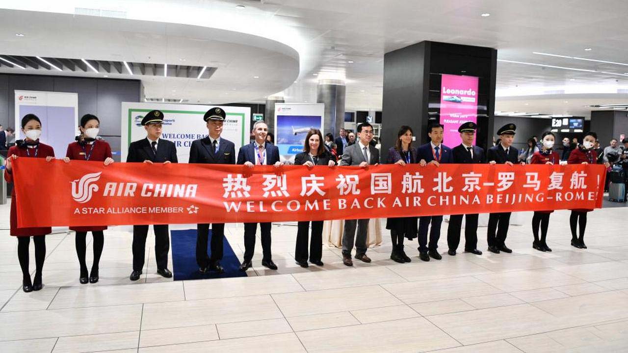 Air China znów poleci do Rzymu
