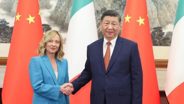Xi Jinping spotkał się w Pekinie z premier Włoch Giorgią Meloni