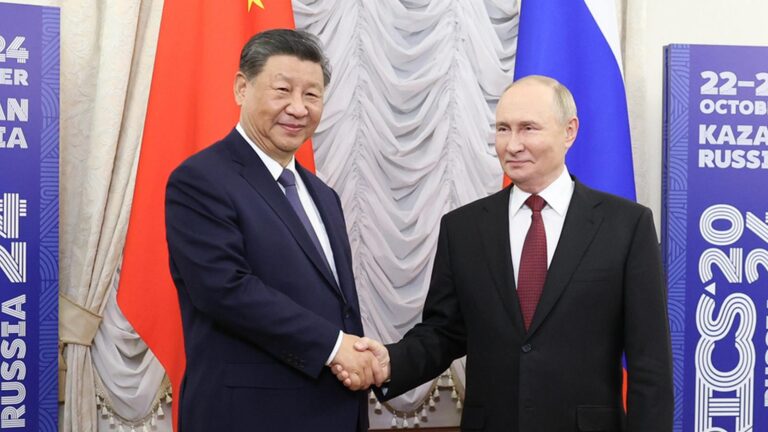 Spotkanie Xi Jinpinga z prezydentem Rosji