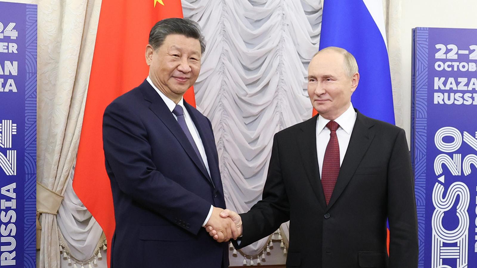 Spotkanie Xi Jinpinga z prezydentem Rosji